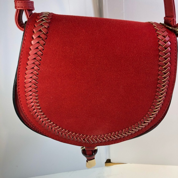 Women NWOT vegan leather crossbody bag designer inspired - Picture 8 of 9